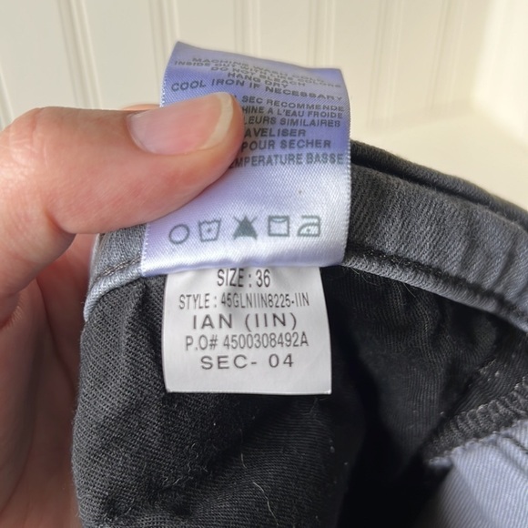 JOE’S JEANS Grey The Brixton Straight + Narrow Faded Jeans Size 36 - Picture 12 of 15